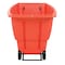 Vestil Light Duty Tilt Truck 1 Cubic Yard 850 lb Red TDT-100-LD-RED - alternate 7
